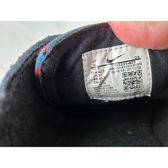 Nike SB Zoom Stefan Janoski Shoes Men\'s 9 Dark Obsidian Skateboarding Sneakers